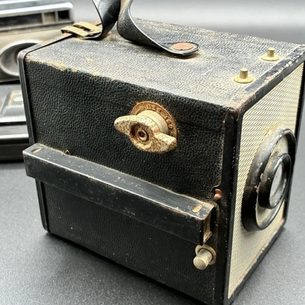 Vintage Camera Lot Kodak Instamatic Disc 4000 Ansco Shur-Flash PARTS/REPAIR
